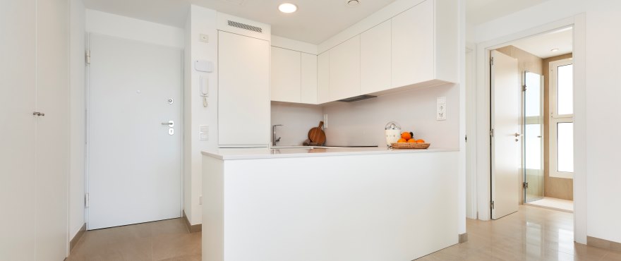 Modern kitchen in the new Compass development