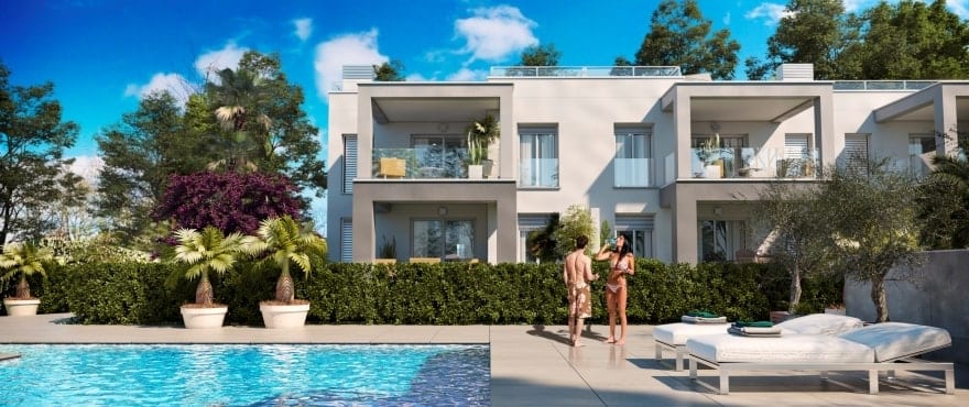Nuevos exclusivos apartamentos con piscina comunitaria en Mallorca