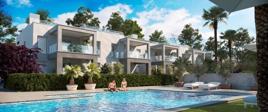 Exklusive Neubau-Apartments mit Gemeinschaftspool auf Mallorca