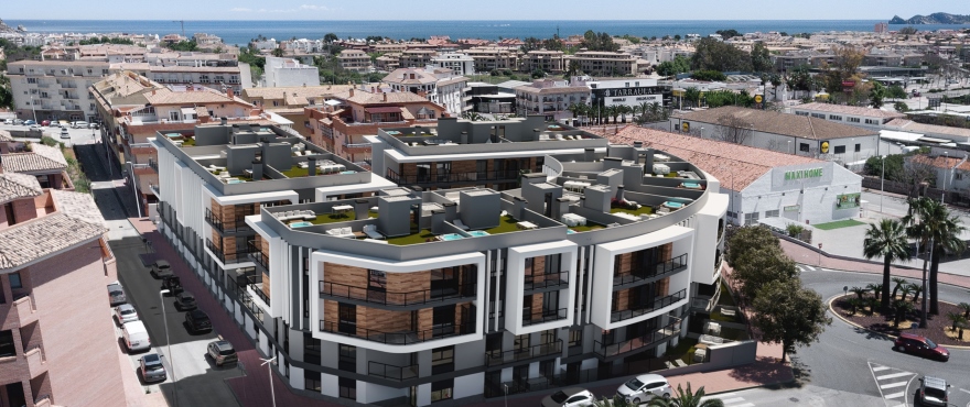 Essential, Neubau-Apartments in Jávea zu verkaufen, mit umfassendem Service