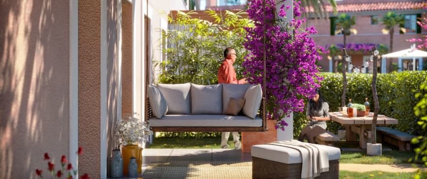 Neue Apartments mit großzügigen Terrassen in Ses Salines