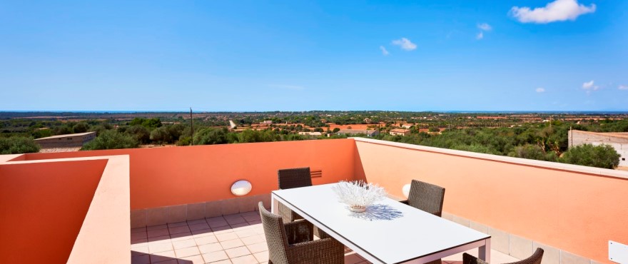 New apartments with large terraces in Ses Salines