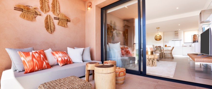 New apartments with large terraces in Ses Salines