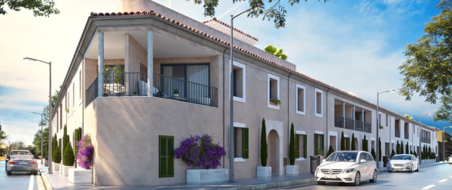 Ikat, Neubau-Apartments mit 2 oder 3 Schlafzimmern in Ses Salines, Mallorca