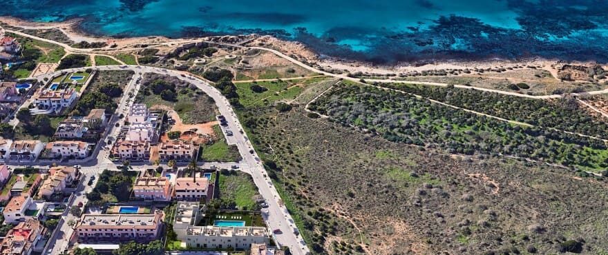 Sa Galera, Panoramablick auf Es Carnatge und die Bucht von Palma