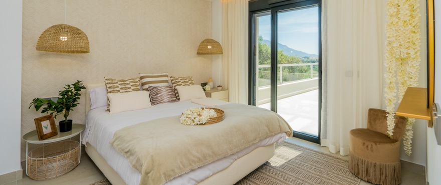 Chambre lumineuse dans les appartements en vente The Crest