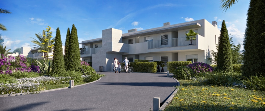 Es Llaut: New ground floor apartments with private garden