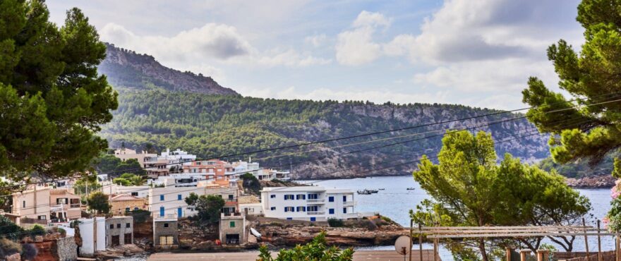 Terrace with views in San Telmo, Mallorca