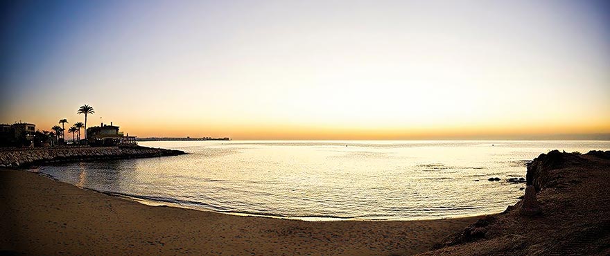Cala Piteras, Torrevieja, près de Posidonia