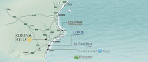 Mapa situacional de las vivientas Taylor Wimpey España en Costa Blanca