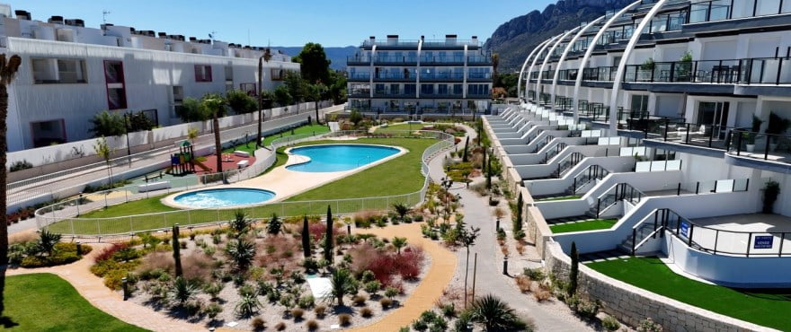 Bella Beach, New 2 and 3-bed apartments for sale in Dénia, in a residential area