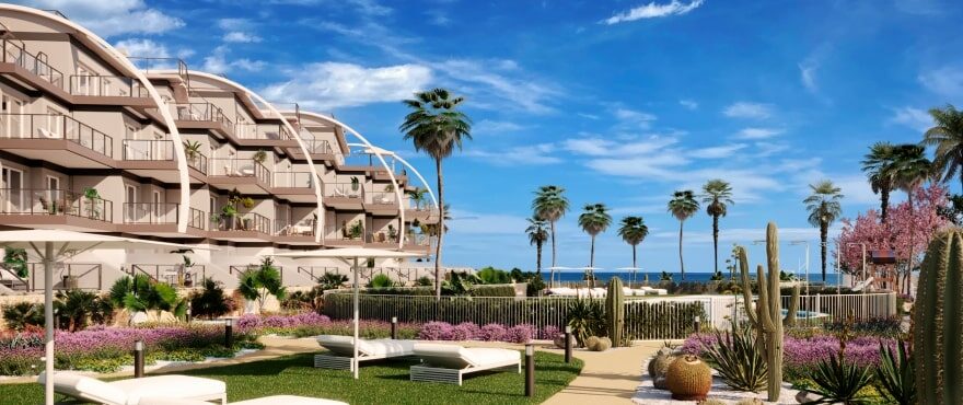 Bella Beach, Neubau-Apartments mit 2 oder 3 Schlafzimmern in Dénia, direkt am Strand Playa de la Almadraba