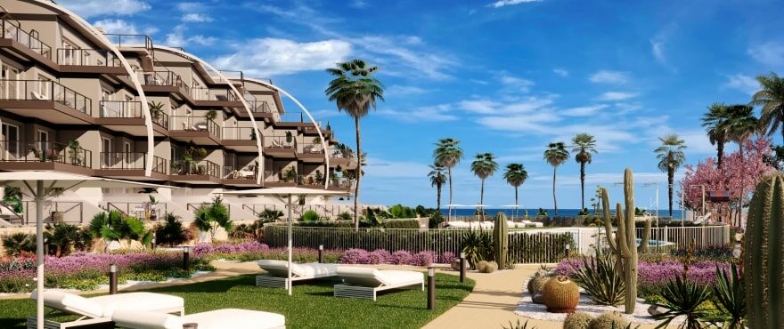 Bella Beach, New 2 and 3-bed apartments for sale in Dénia, next to Almadraba beach.