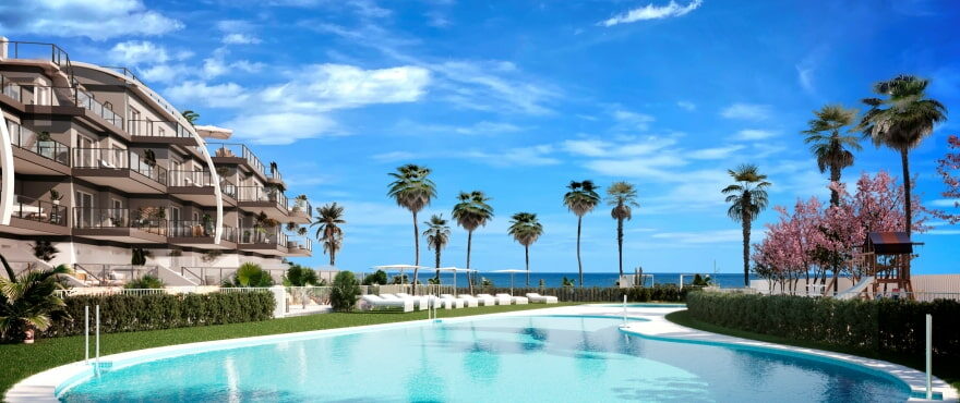 Bella Beach, New 2 and 3-bed apartments for sale in Dénia, next to the beach