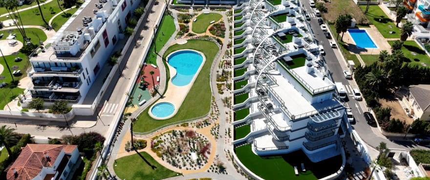 Bella Beach, New 2 and 3-bed apartments for sale in Dénia, in a residential area