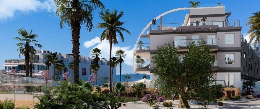 Bella Beach, new residential with communal gardens in Dénia