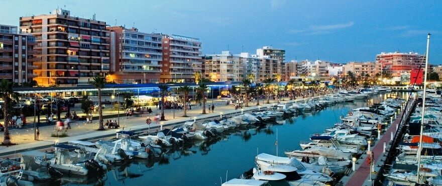 Sporthafen in Santa Pola, Alicante