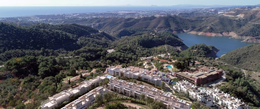 Almazara Hills, Istan: nya lägenheter, takvåningar med solarium i Istán - Marbella
