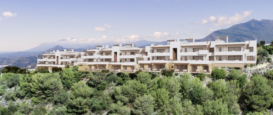 Almazara Forest Istán: nuevos apartamentos, áticos con solarium en Nueva Andalucía
