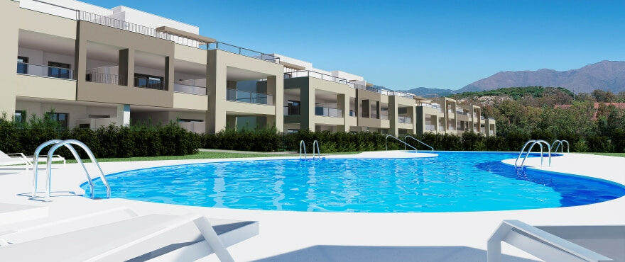 Solemar, Casares: new apartments and penthouses with solarium at Casares Beach, Málaga.