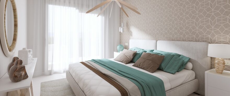 Almazara Hills, Istán: spacious and bright double bedroom in a quiet area