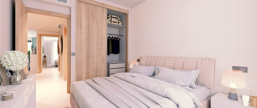 Solemar, Casares Playa: dubbele slaapkamer in rustige omgeving.