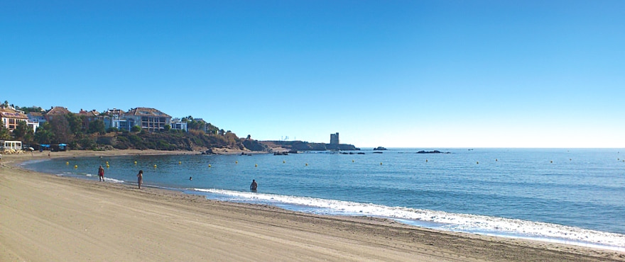 Ancha beach , close to Solemar new apartments for sales Solemar in Casares, Malaga