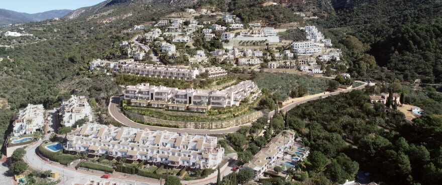Almazara Views, Aerial view of the area