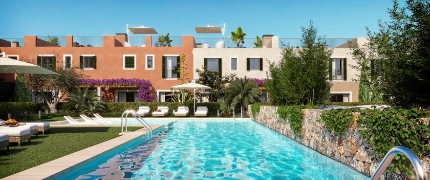 Es Balcó, nuevos apartamentos con piscina comunitaria en Ses Salines