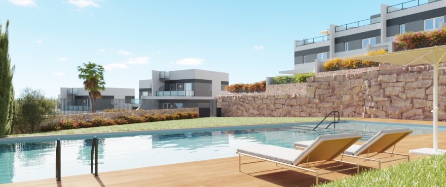 Breeze - Fase 2: Woningen te koop met gemeenschappelijk zwembad en tuin in Balcón de Finestrat, Alicante.
