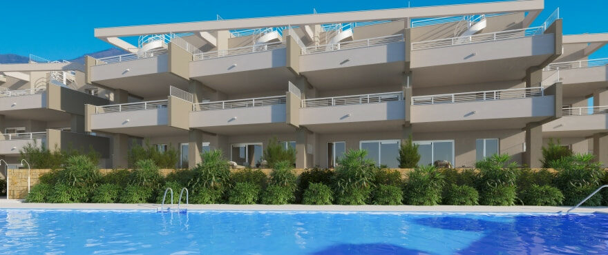 Sunny Golf, apartments with communal pool