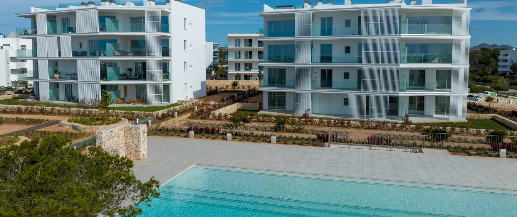 La Mar, mit Gartenanlagen und Gemeinschaftspool in Cala d’Or