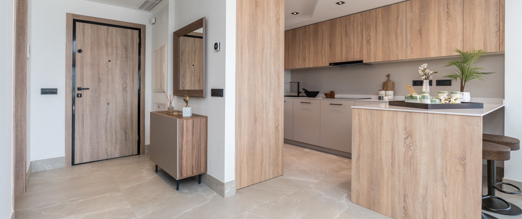 Moderne en open keuken in de nieuwe, halfvrijstaande woningen van Belaria Moderne en open keuken in de nieuwe, halfvrijstaande woningen van Belaria