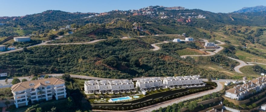 Nieuw bouwproject met halfvrijstaande woningen in het residentiële complex La Cala Resort, Mijas