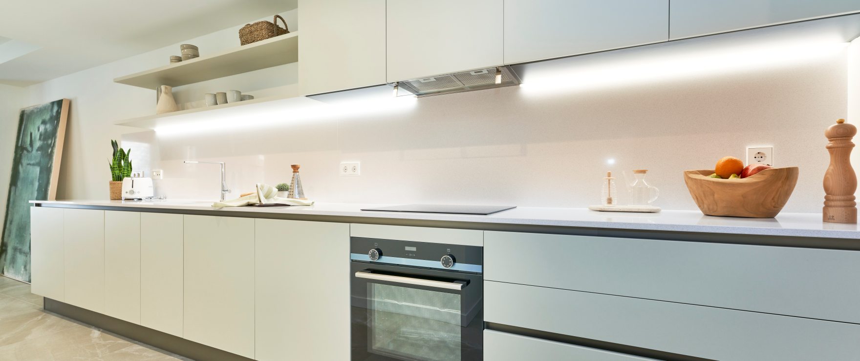 Equipped, fitted kitchen at Es Voltor, Esporles
