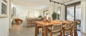 Bright and spacious dining area at Es Voltor, Esporles