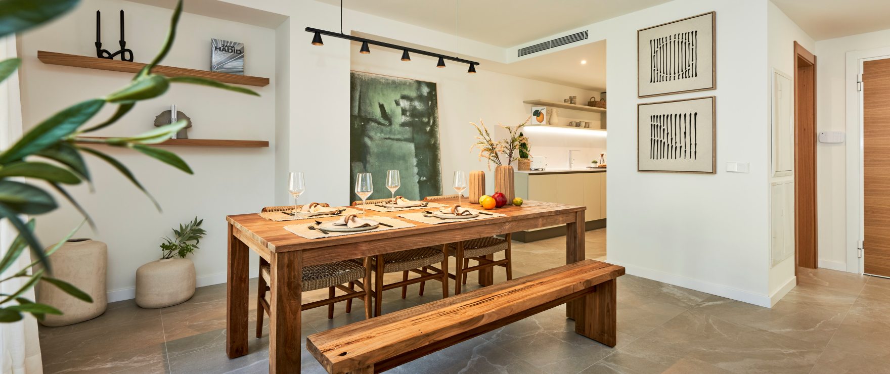 Bright and spacious dining area at Es Voltor, Esporles