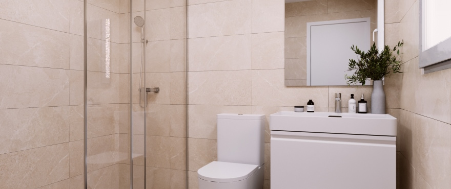 Allure: Badrum med dusch i lägenheter till salu i Elche, Alicante
