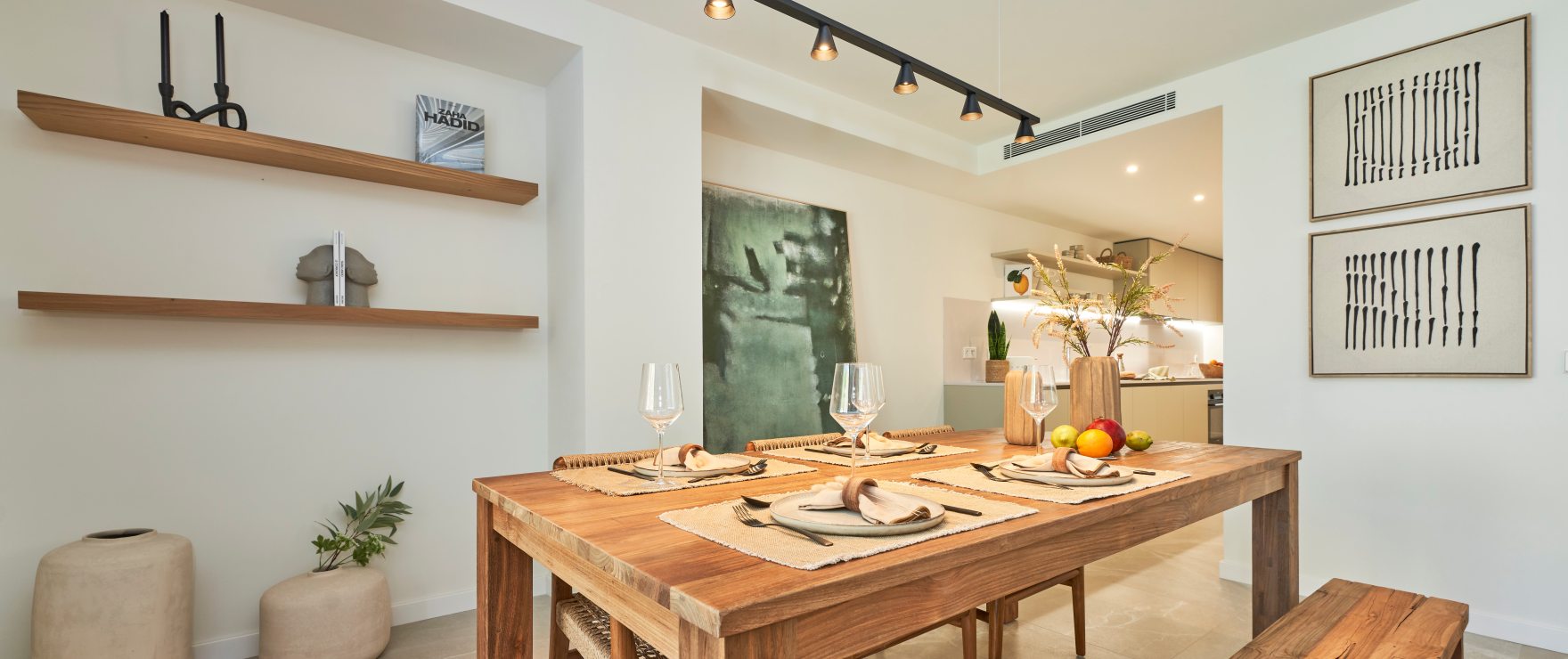 Bright and spacious dining area at Es Voltor, Esporles