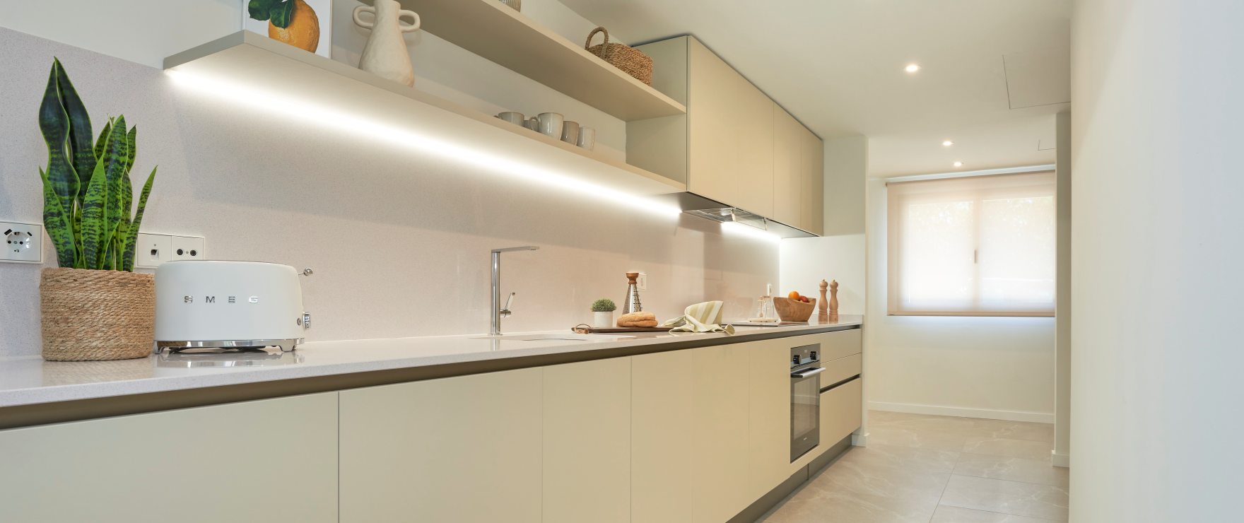 Equipped, fitted kitchen at Es Voltor, Esporles