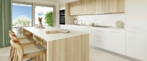 Kitchen with high quality appliances in Altura 160