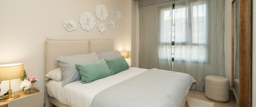 Dormitorio luminoso en los apartamentos en venta Altura 160