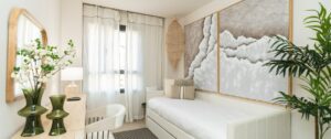 Dormitorio luminoso en los apartamentos en venta Altura 160
