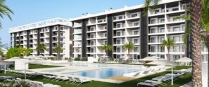 Eden Beach: new apartments with swimming pools and communal garden. Torrevieja.