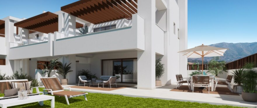 The Meadows, adosados en venta en primera línea de golf, La Cala Resort, Mijas