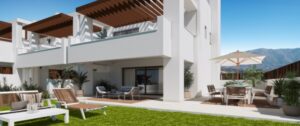 The Meadows, adosados en venta en primera línea de golf, La Cala Resort, Mijas. Casa a distancia