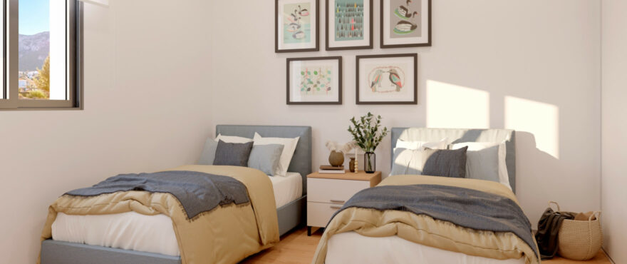 Amplio dormitorio en Sora