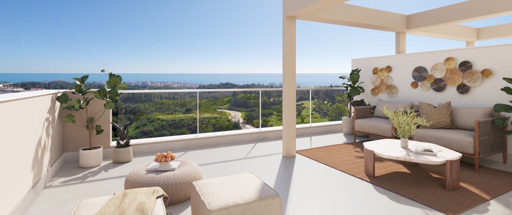Valley Views: Nieuwbouwappartementen met ruime terrassen en panoramisch zeezicht