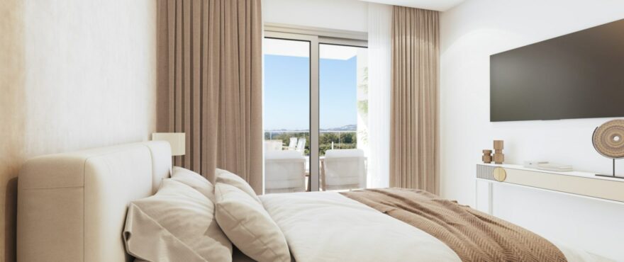 Dormitorio amplio y luminoso en zona tranquila, Mijas Resort