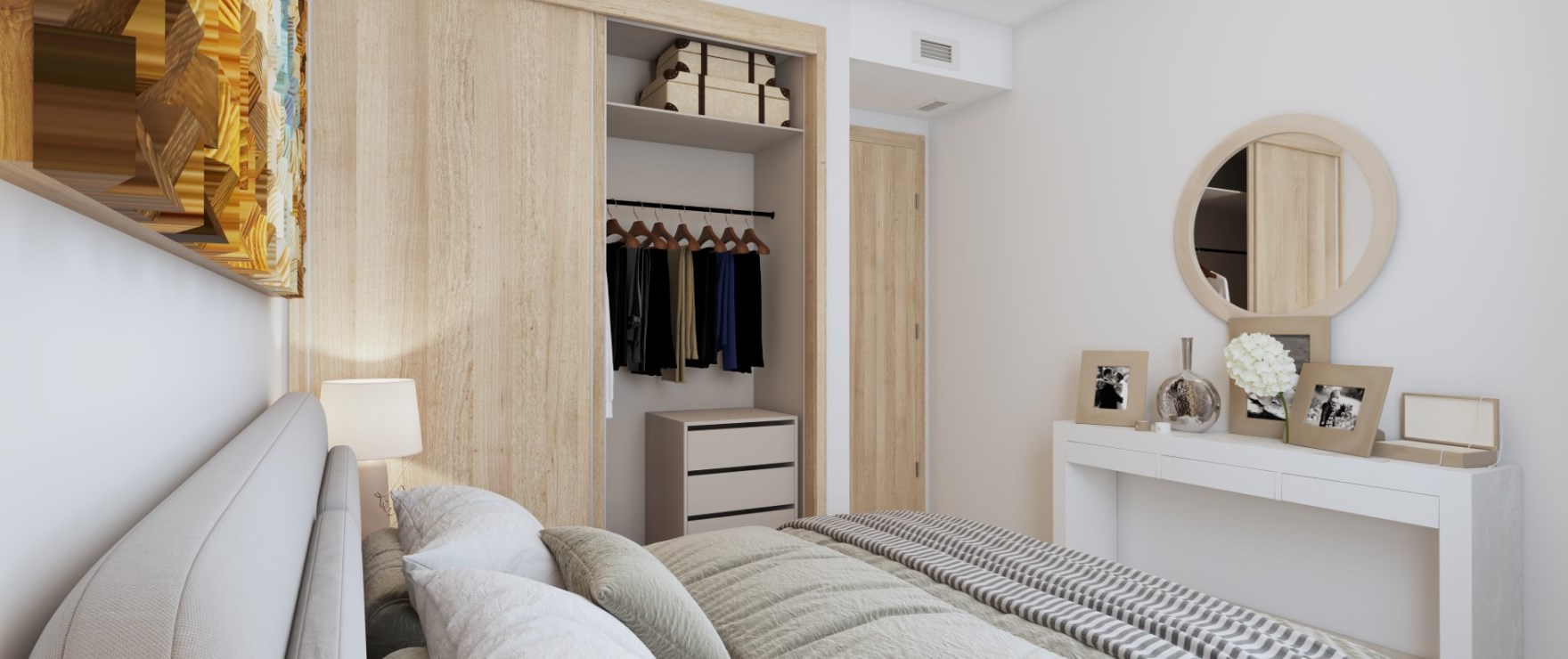 Ruime en lichte slaapkamer in een rustige omgeving, Mijas Resort